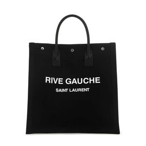 Authentic Saint Laurent Rive Gauche Black Tote Bag